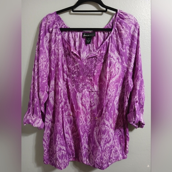 Lane Bryant Tops - Lane BRYANT Women's Purple Blouse